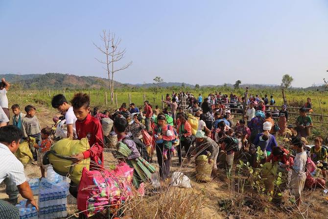 Myanmar Churches Shelter Fleeing Civilians In Kachin Uca News