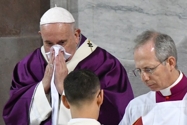Samme skovl indrømme Pope Francis falls ill in virus-stricken Italy - UCA News