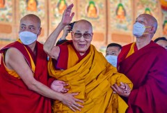 Dalai Lama regrets asking boy to 'suck his tongue' 